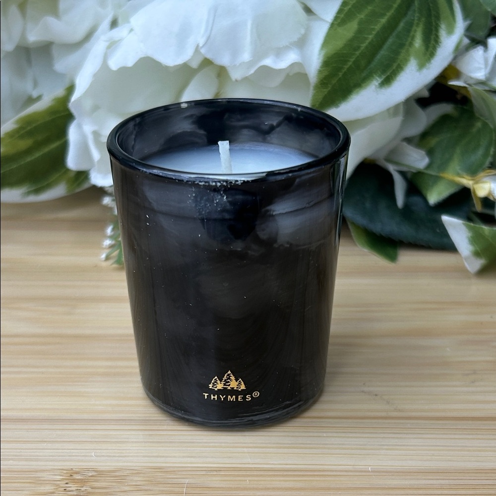 Thymes Noir Woods Votive Candle 2 ounce